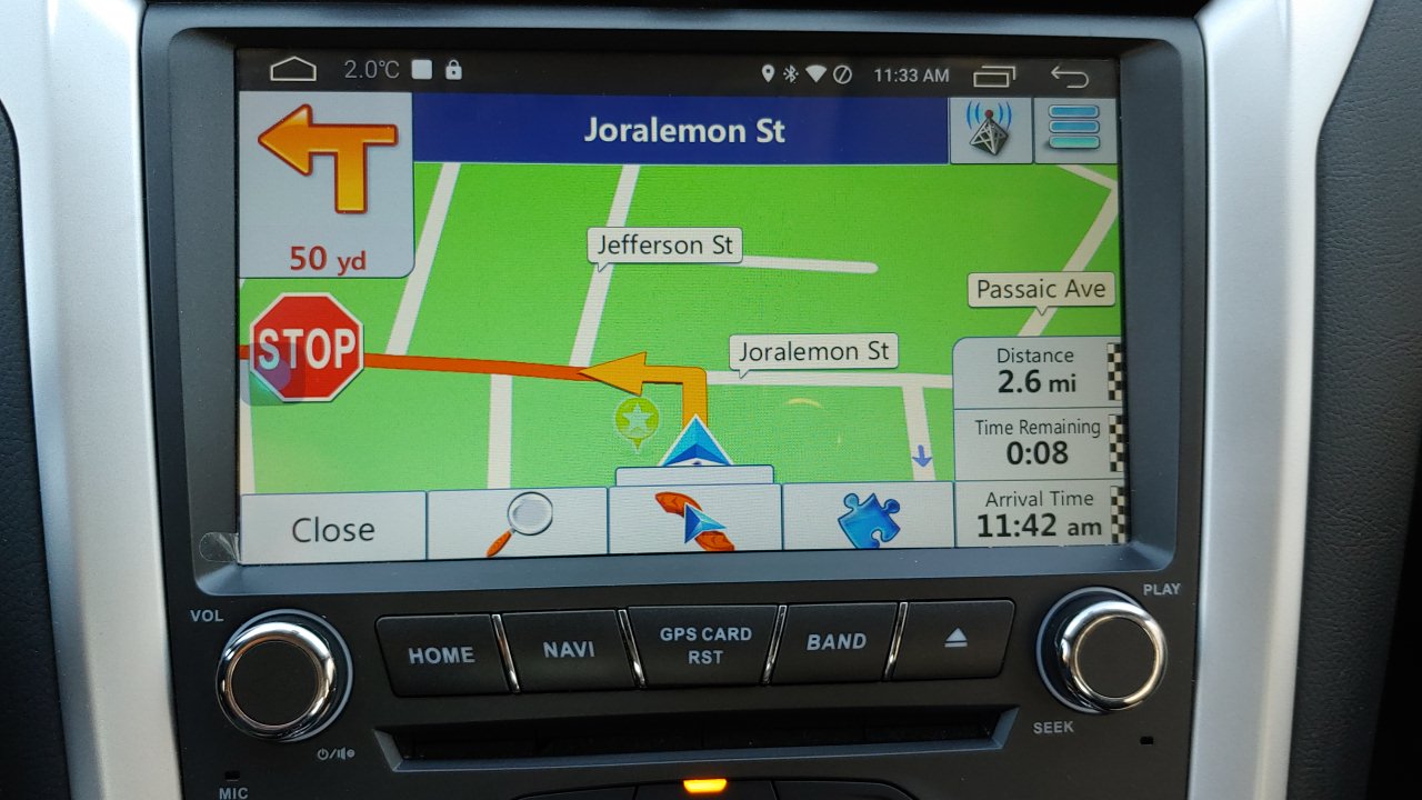Review Ford Fusion ( Mondeo) Android Car Radio infotainment with